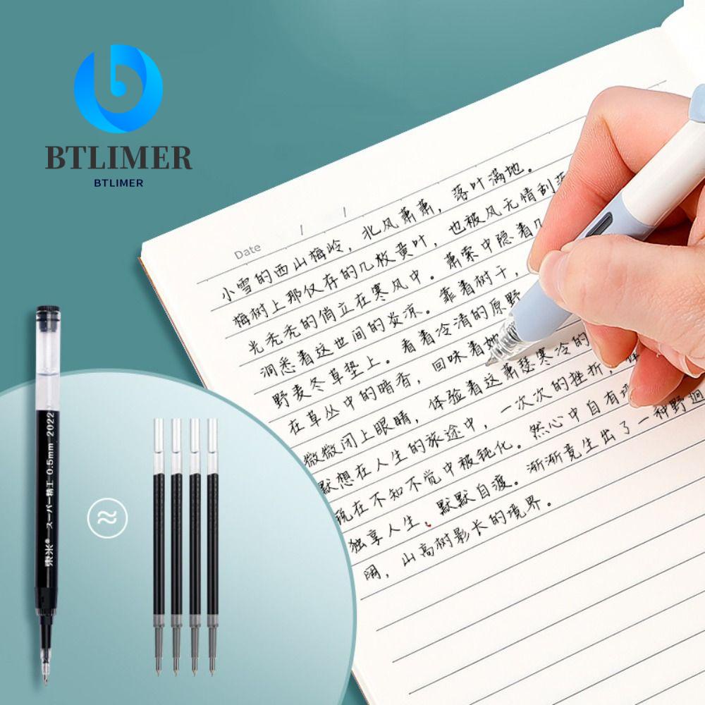 Set 6 Bút Mực Đen Dạng Nhấn Tiện Dụng