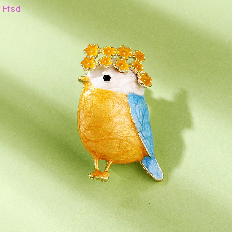 {Ffsd} Trâm Cài Áo Khoác Hóa Trang Chim Hoa Nhỏ Thời Trang Làm Quà Tặng Truy Cập *