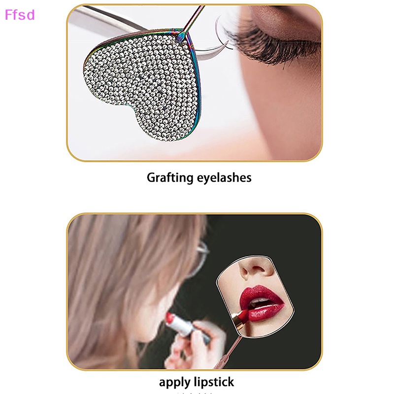 {Ffsd} Dụng Cụ Gương Kiểm Tra Lông Mi Làm Đẹp Chuyên Nghiệp * Bán Chạy