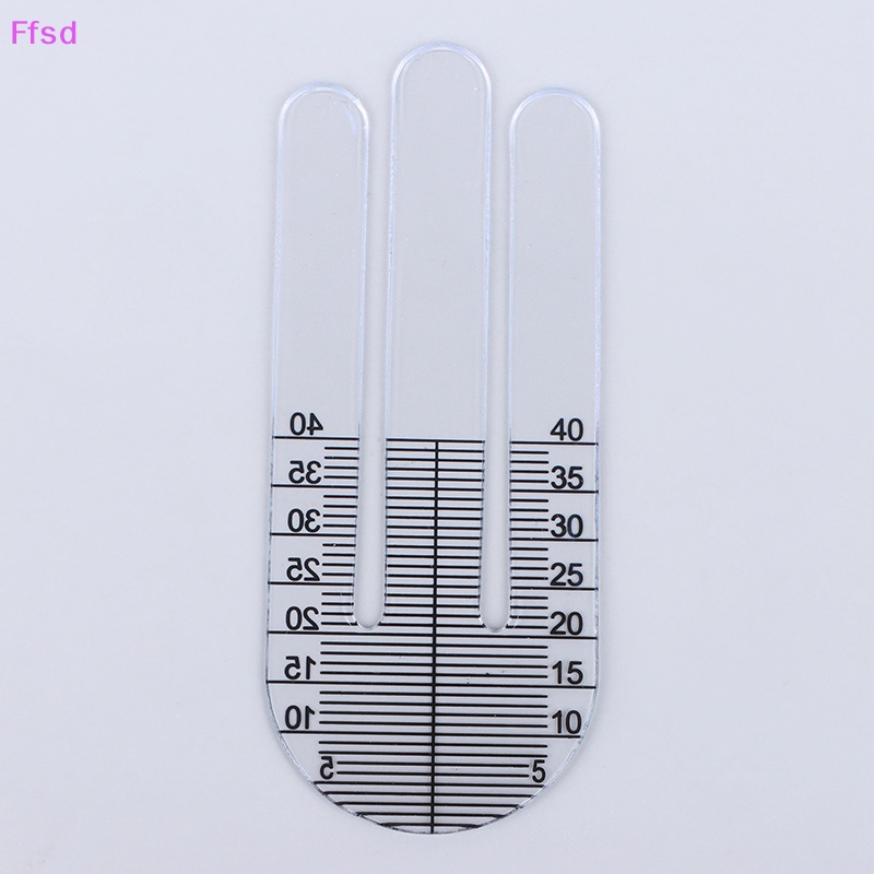 {Ffsd} Thước Đo Độ PH Hình Chữ M Trong Suốt Có Thang Đo Độ PH * Bán Chạy Cho Học Sinh