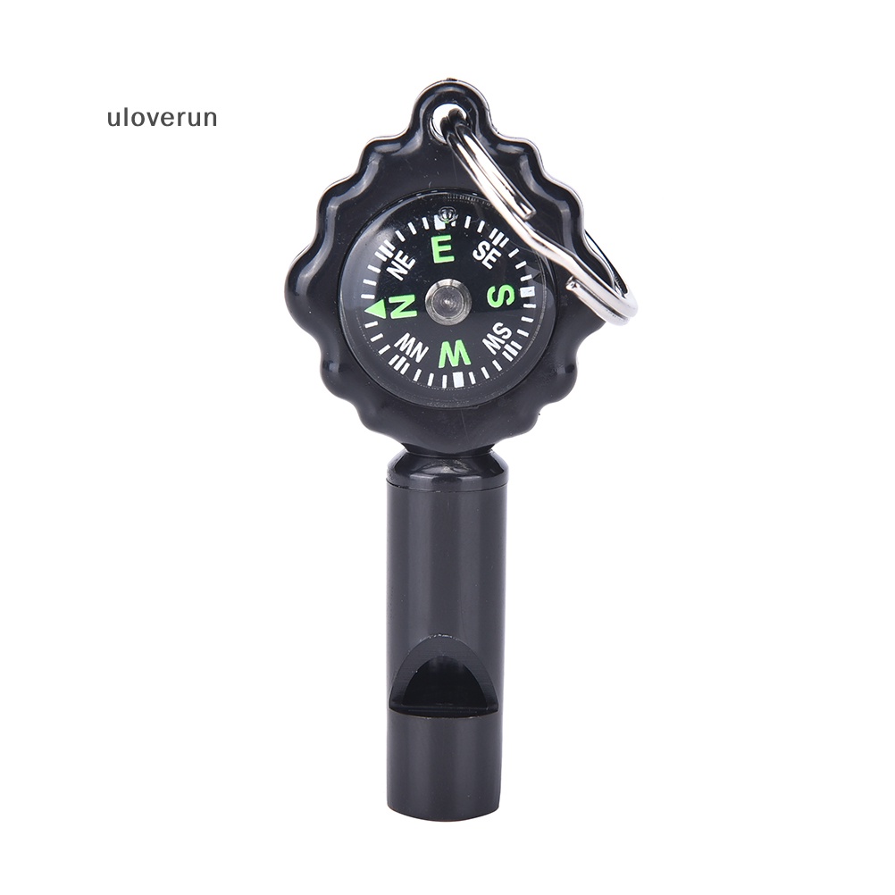 Còi Thổi Sinh Tồn Tích Hợp La Bàn / Nhiệt Kế / Đèn LED Tiện Dụng Khi Đi Cắm Trại