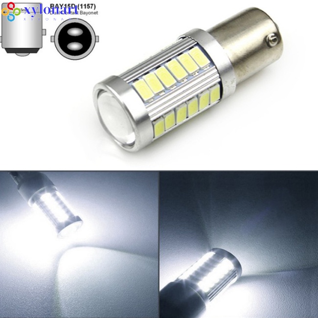 Đèn LED Phanh Tự Động 1156 1157 5730 5630 33SMD Cho Xe Hơi