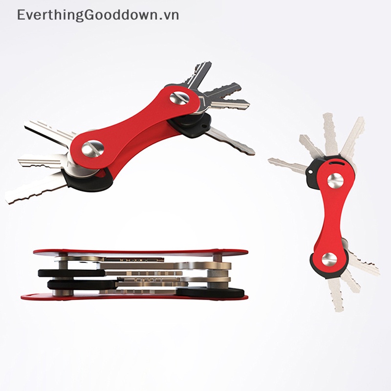 Everthinggooddown Giá Đỡ Chìa Khóa Xe Hơi Thiết Kế Nhỏ Gọn Nhiều Ngăn Tiện Dụng