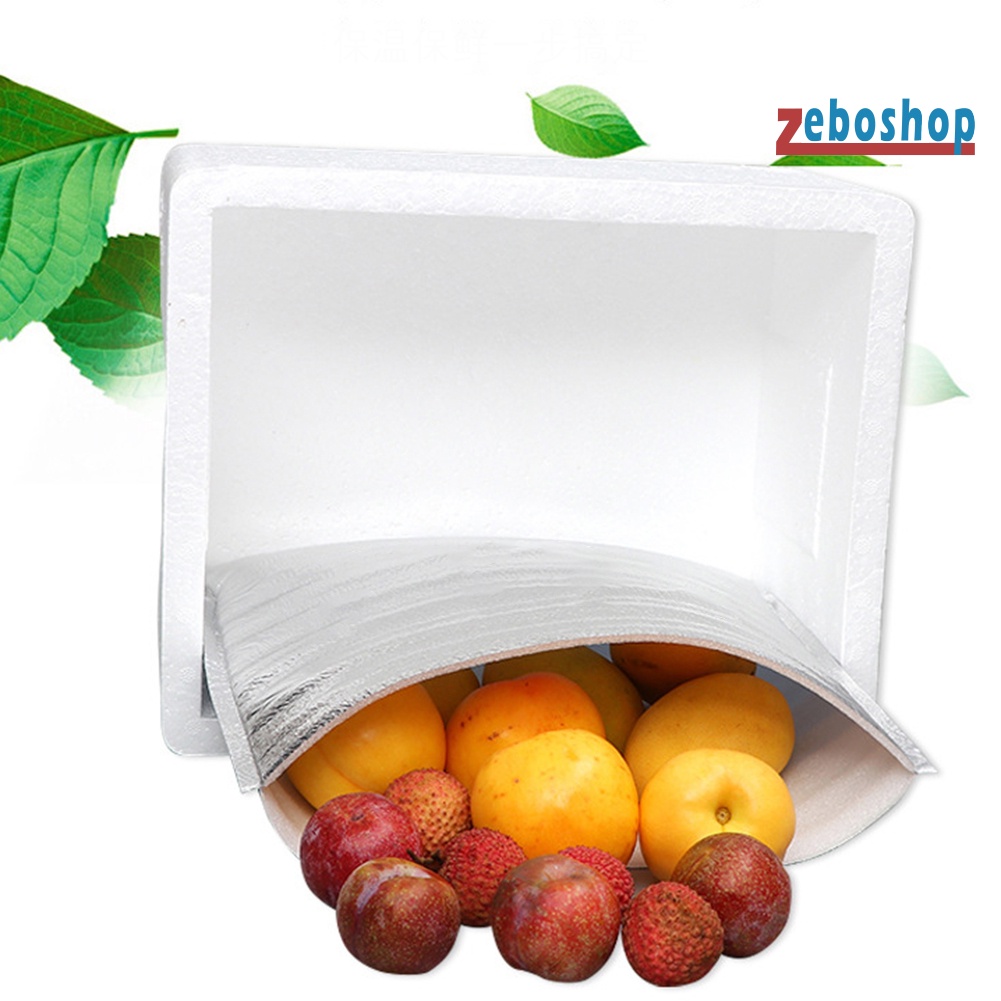 Bộ 20 Túi Đựng Thức Ăn Bằng Lá Nhôm Cách Nhiệt Dùng Một Lần Tiện Dụng