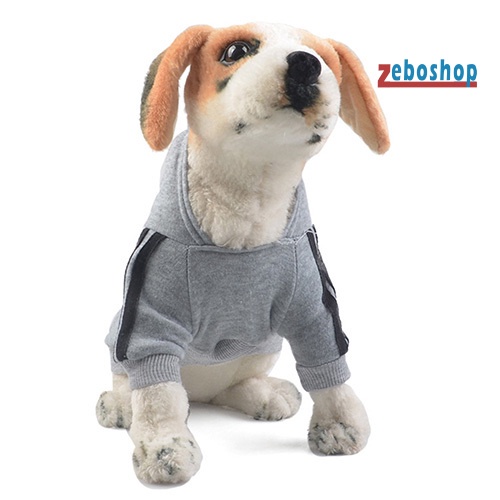 Áo Khoác Sweater Mùa Đông Có Mũ Trùm Cho Thú Cưng