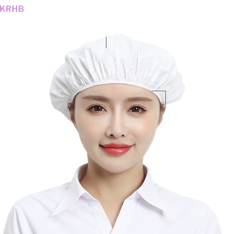 Mũ Đầu Bếp Chống Bụi Chống Mất / Chống Bụi Bẩn Tiện Dụng Chất Lượng Cao Mới