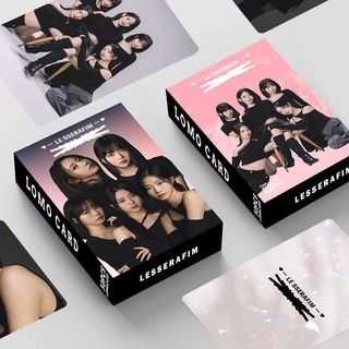 Le sserafim album unforgiven photocard lomo card double-sided color printing