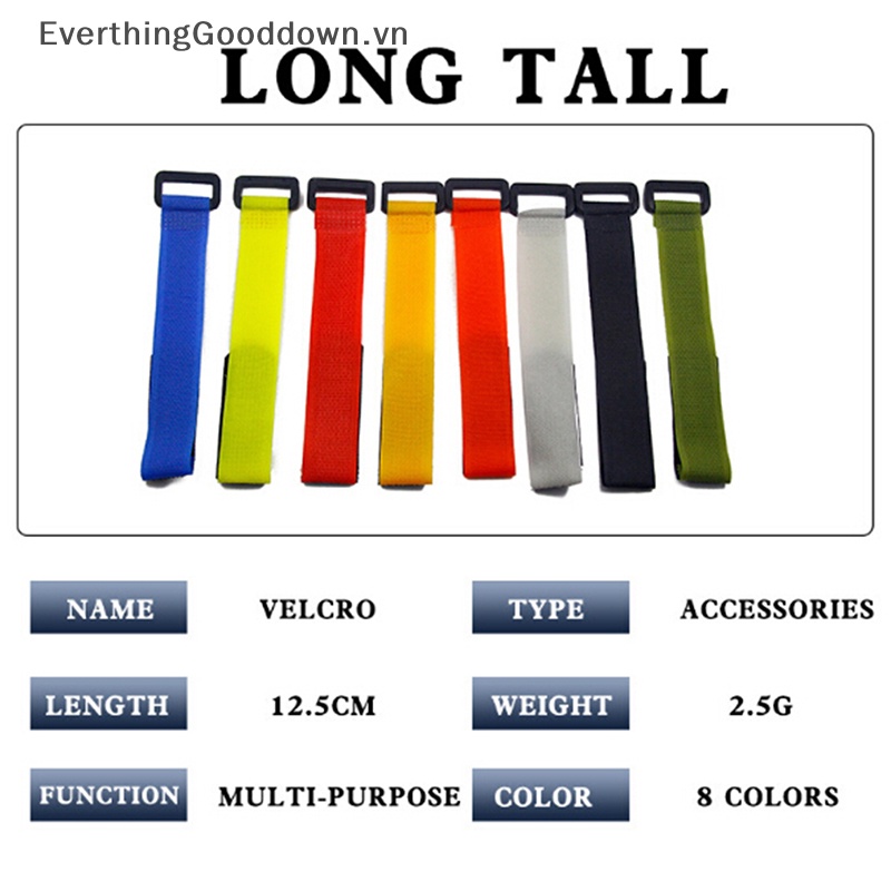 Everthingooddown 10 Dây Buộc Cần Câu Cá Có Thể Tái Sử Dụng Vn