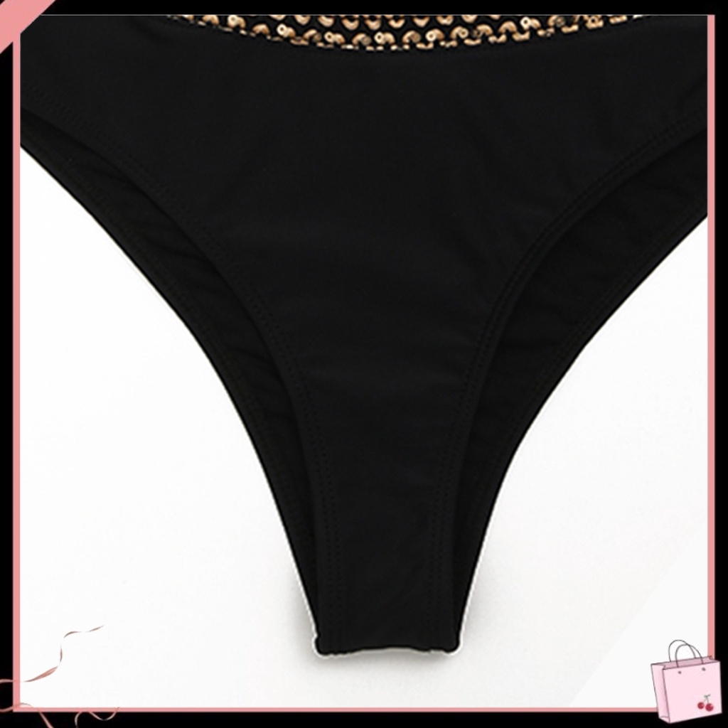 Bộ Đồ Bơi 2 Mảnh Màu Sắc Trơn Nhanh Khô Quyến Rũ Dành Cho Nữ