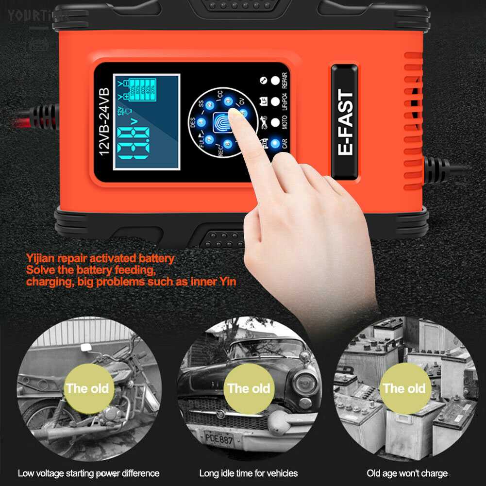 Bộ Sạc Pin Tự Động 7 Cổng 12V 24V Cho Xe Hơi Xe Máy