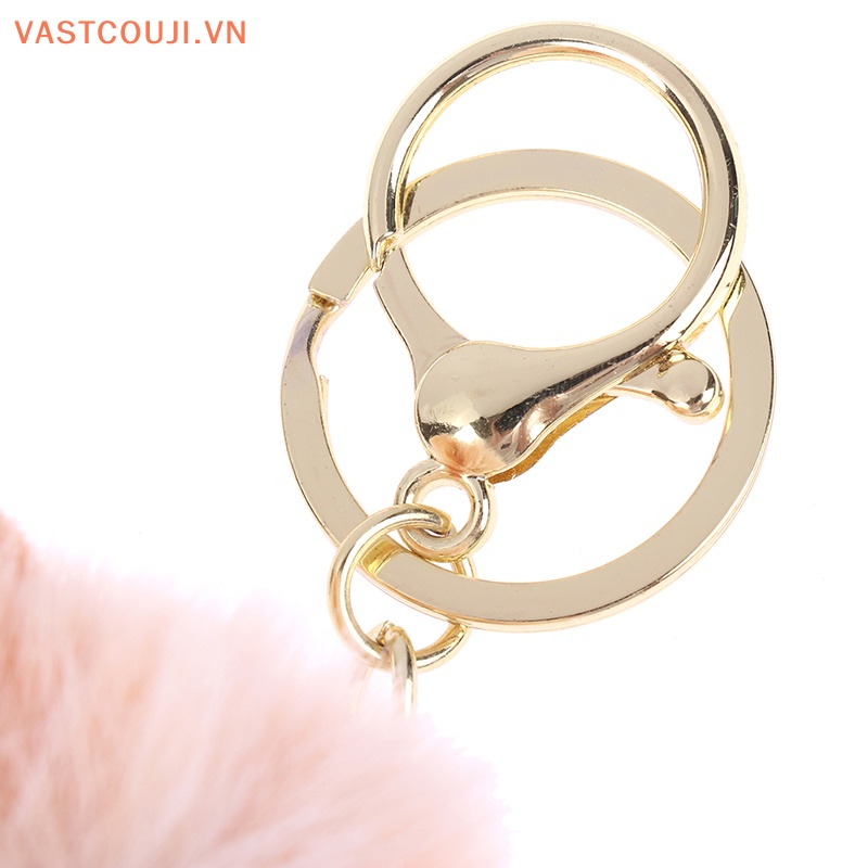 Móc Khóa Hình Mèo Nhồi Bông Đáng Yêu