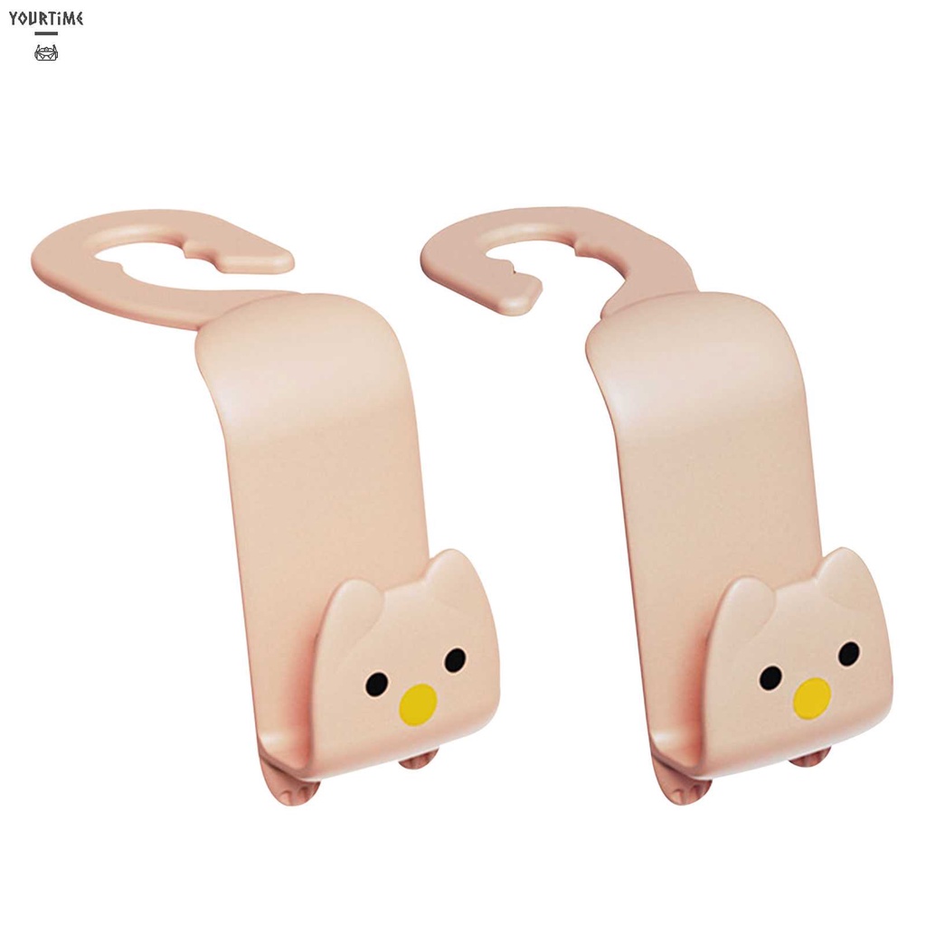 Bộ 2 Móc Treo Đồ Hình Chữ S Gắn Ghế Ngồi Xe Hơi Tiện Dụng