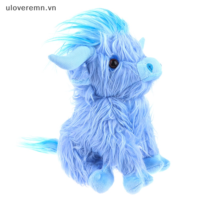 Búp Bê Nhồi Bông Hình Bò Cao 25cm Mềm Mại Trang Trí Nhà Cửa