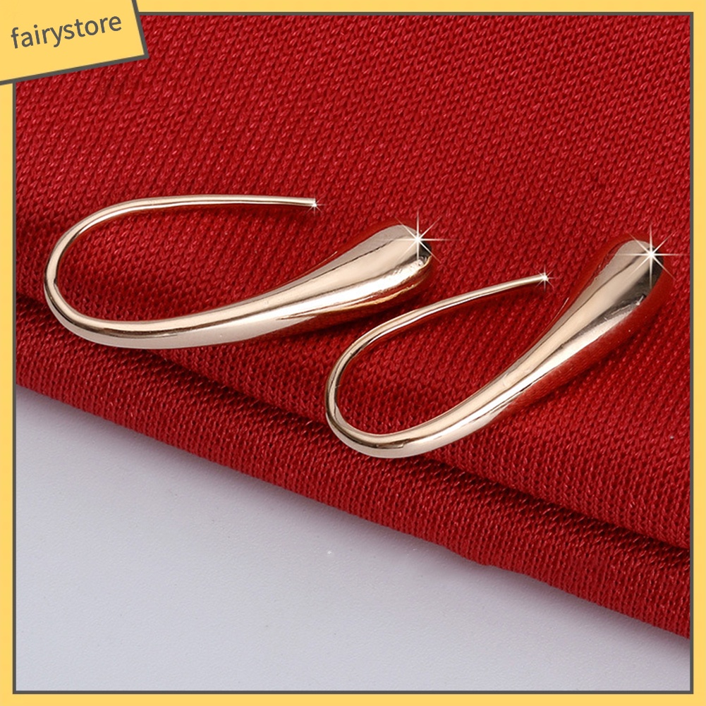 Bông Tai Hình Giọt Nước Bằng Hợp Kim Thời Trang Dành Cho Nữ