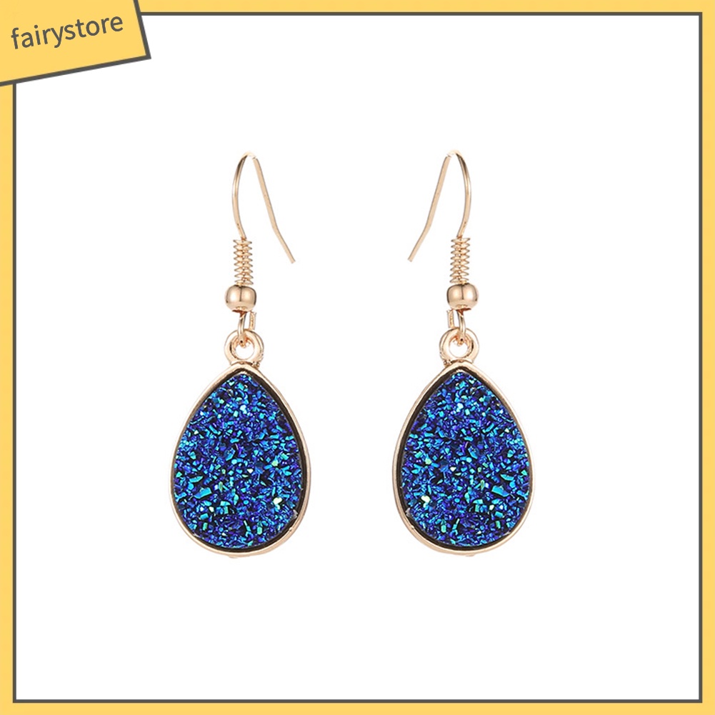 Bông Tai Hình Giọt Nước Thiết Kế Độc Đáo Thời Trang Cho Nữ