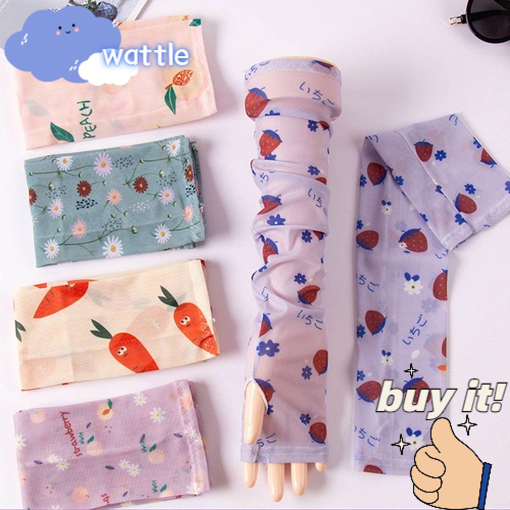 WATTLE Ống Tay Áo Chống Nắng Thiết Kế Mới Bảo Vệ Khi Chơi Bóng