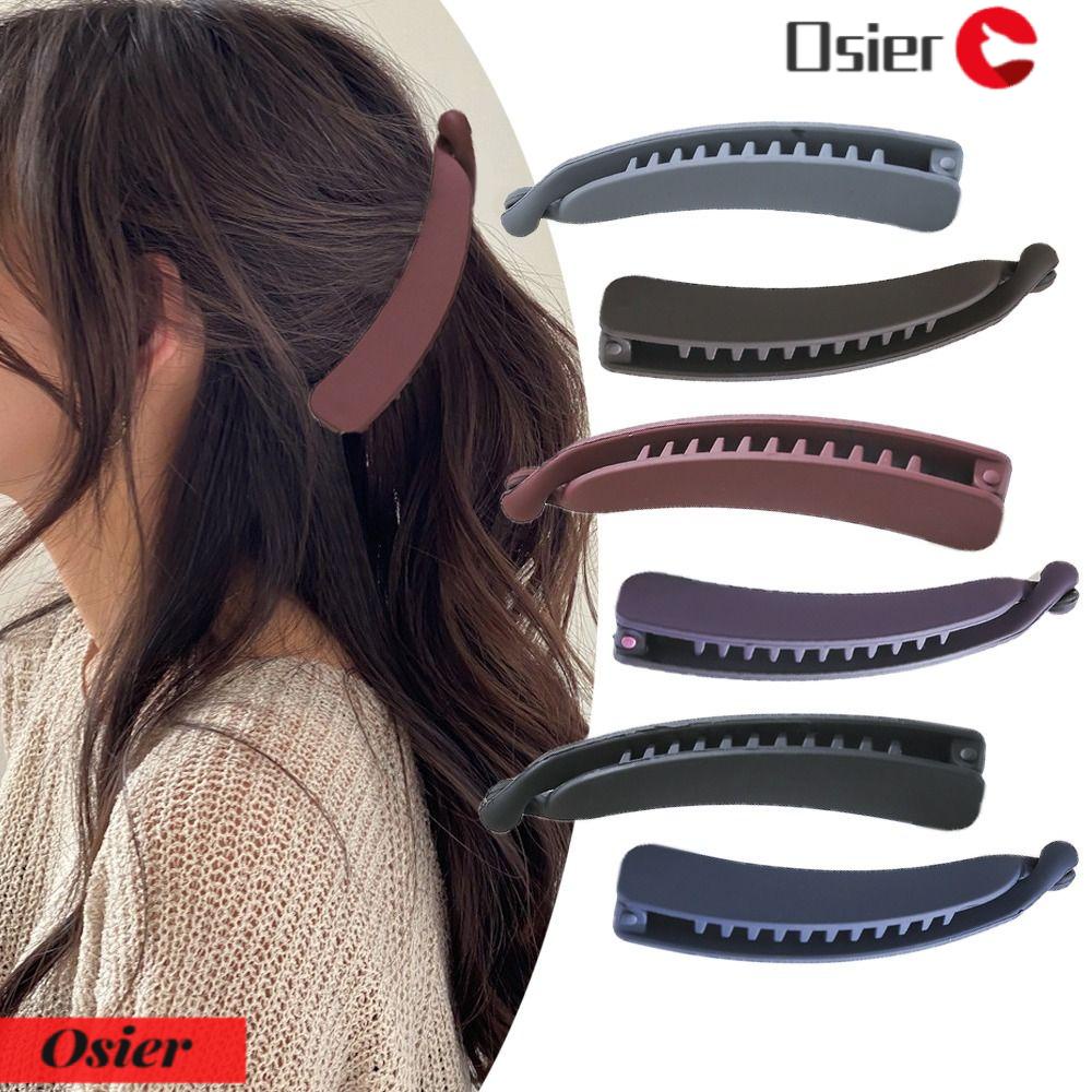 Kẹp Tóc Đuôi Ngựa Màu Trơn 1 Cái Cho Nữ