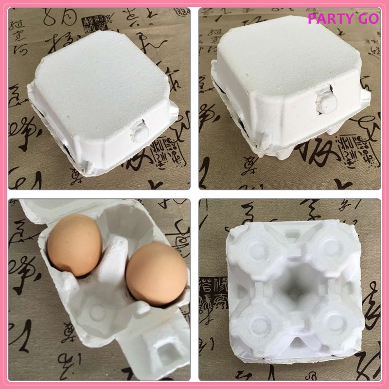 Set 10 Hộp Carton Đựng Trứng Để Tủ Lạnh Tiện Dụng