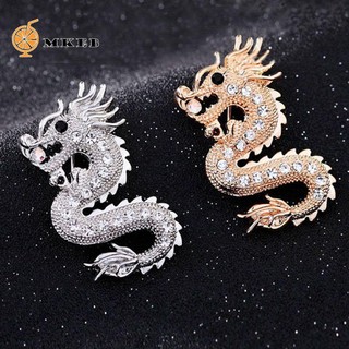 MKEB Huy hiệu cài áo hình rồng sang trọng cho nam