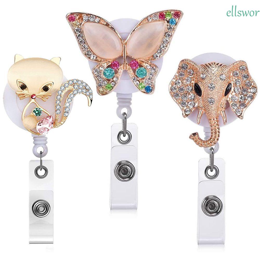 Kẹp Thẻ Tên Có Thể Thu Gọn Tiện Dụng Cho Văn Phòng|Giá Đỡ Cho Huy Hiệu Bệnh Viện