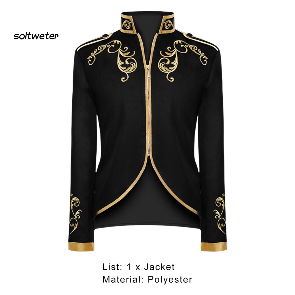 Áo Khoác Thêu Họa Tiết Phong Cách Halloween Thời Trang Cho Nam