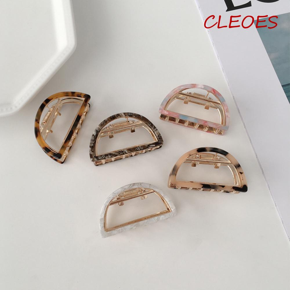 Kẹp Tóc Đuôi Ngựa CLEOES Axit Acetic Thời Trang Cho Nữ