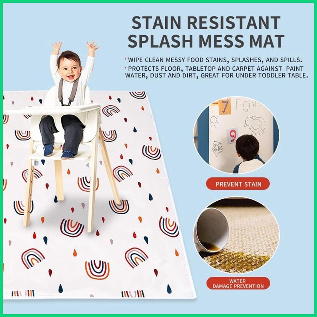 Thảm Lót Sàn Chống Trượt / Thấm Nước 43x43in Có Thể Giặt Sạch Tiện Dụng Cho jiwvn