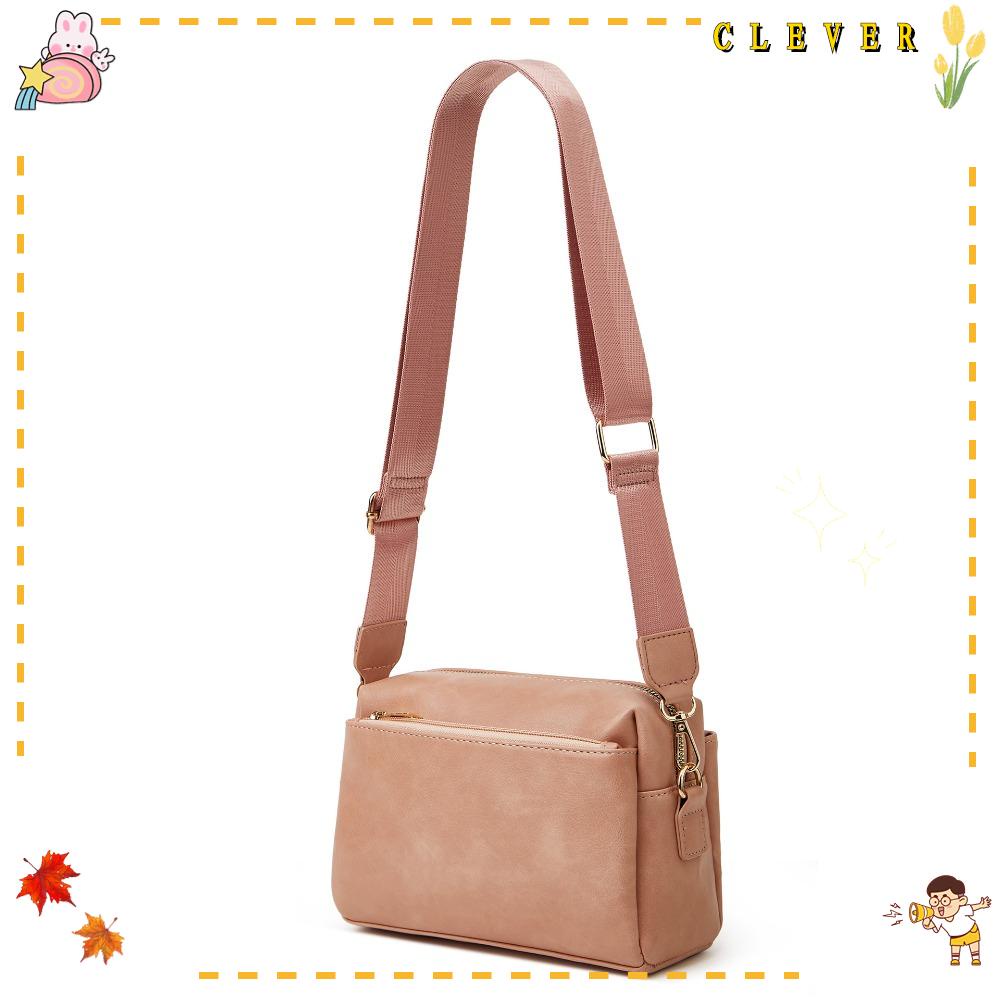 Túi Xách Đeo Vai Bằng Da Màu Trơn Kích Thước Nhỏ