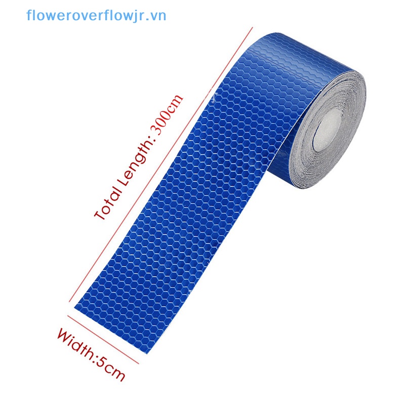 Sticker Phản Quang Cảnh Báo An Toàn Kích Thước 5cm * 300cm Dành Cho Xe Hơi