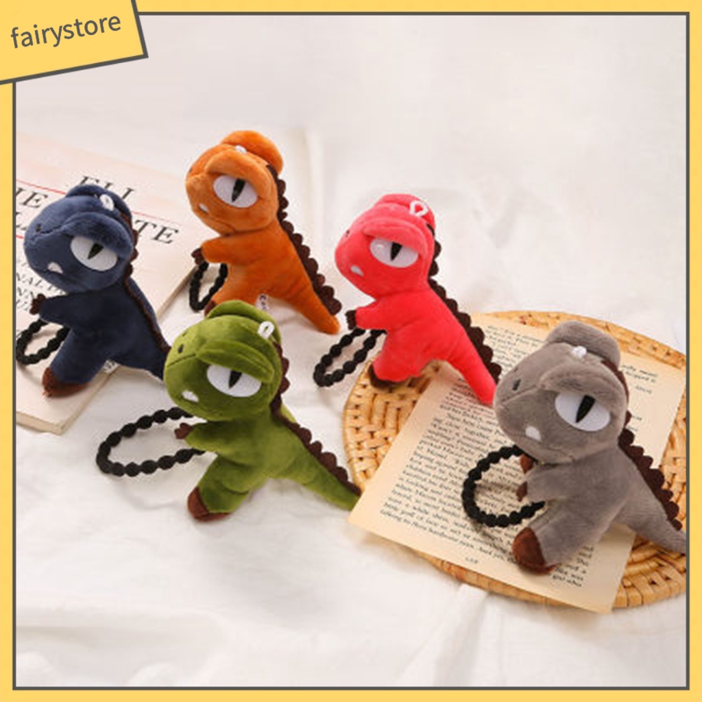 Dây Buộc Tóc Đuôi Ngựa Co Giãn Hình Khủng Long Hoạt Hình Dễ Thương Cho Nữ