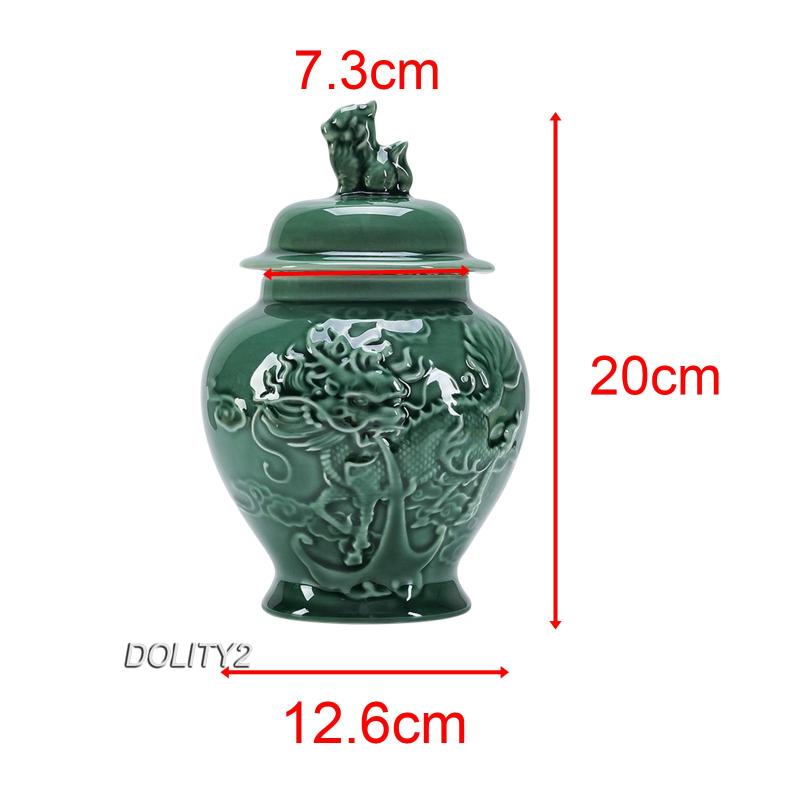 Bộ 2 Lọ Gốm Sứ Đựng Gừng Để Bàn Trang Trí Nhà Cửa / Tiệc Cưới