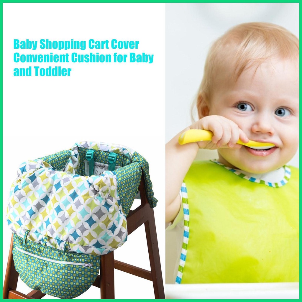 Vỏ Bọc Xe Đẩy Mua Sắm Có Túi Và Dây Đeo Phù Hợp Cho Đi Siêu Thị jiwvn