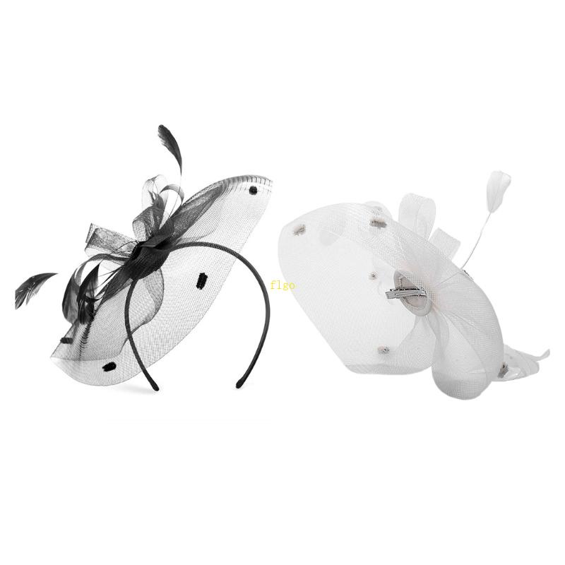 Flgo Mũ Đội Đầu Đính Hoa Hồng Tinh Tế Cổ Điển Cho Tiệc Cưới / Trang Phục Quỹ