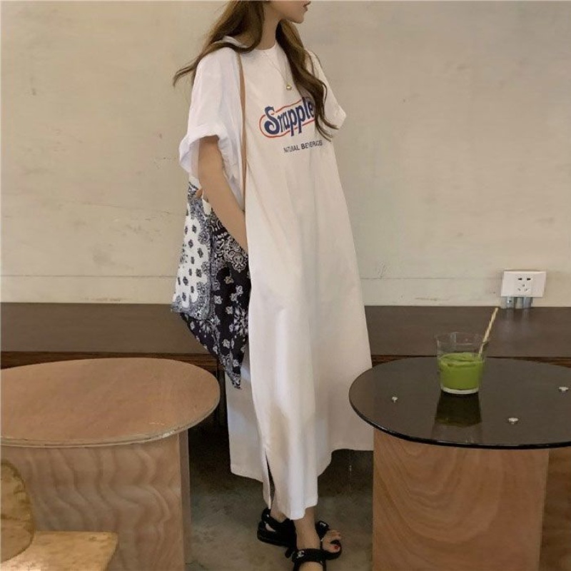 Đầm Dáng Rộng Plus Size Thời Trang Mùa Hè Cho Nữ