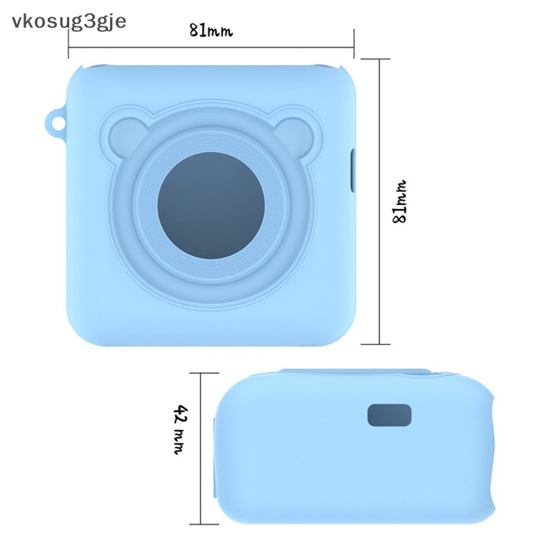 Vk A6 peripage xách tay bluetooth nhiệt ảnh máy in inkless máy in mềm Bìa Je