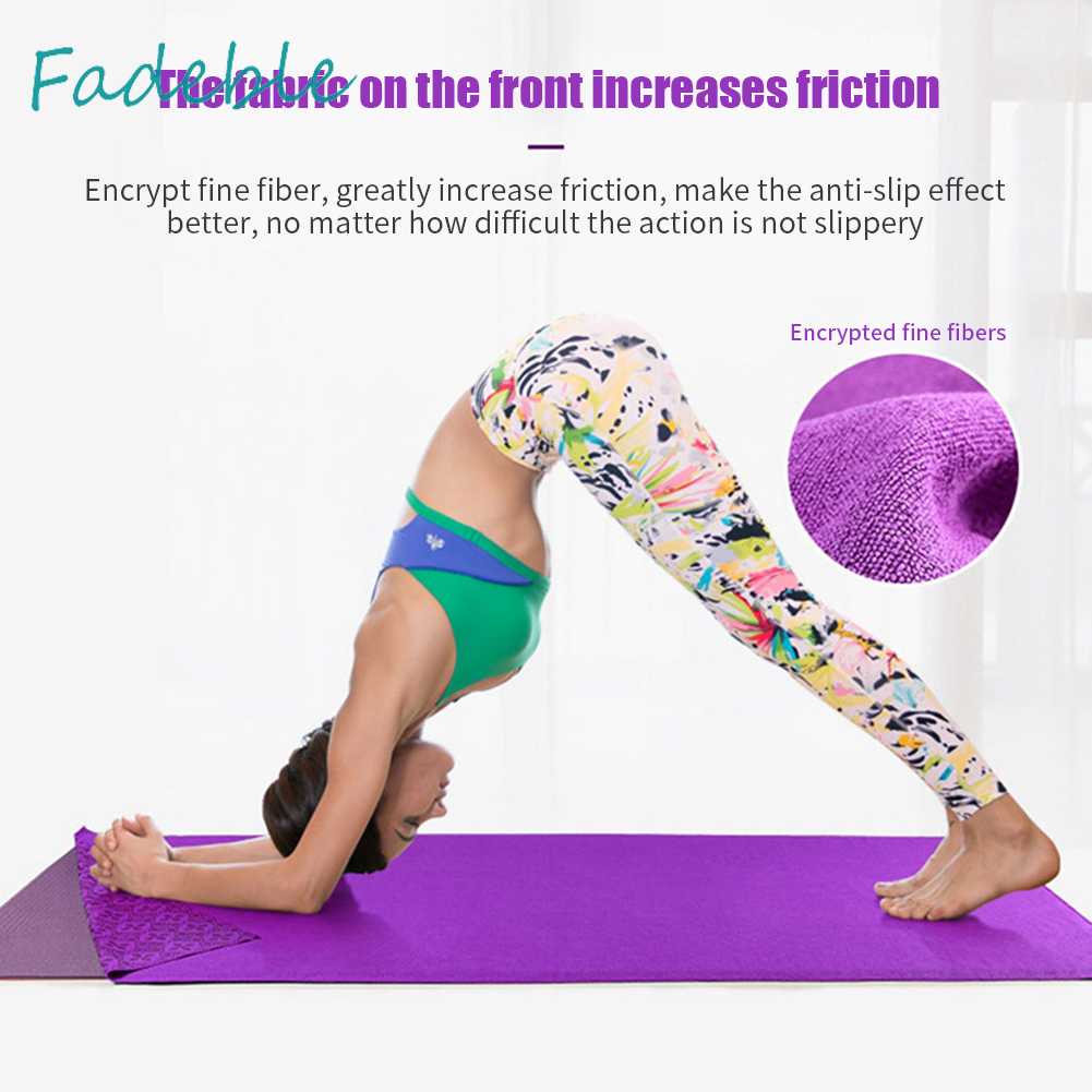 Khăn Pilates Chống Trượt Có Thể Gấp Lại Tiện Dụng Và Bền
