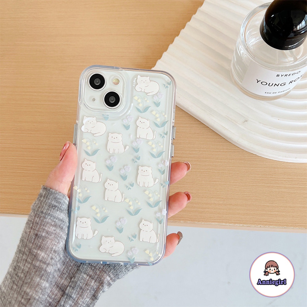 Ốp Điện Thoại TPU Mềm Họa Tiết Thỏ Và Hoa Mùa Hè Cho IPhone 11 14 Pro Max 13 Pro Max 12 IPhone X XS XR 7 8 Plus