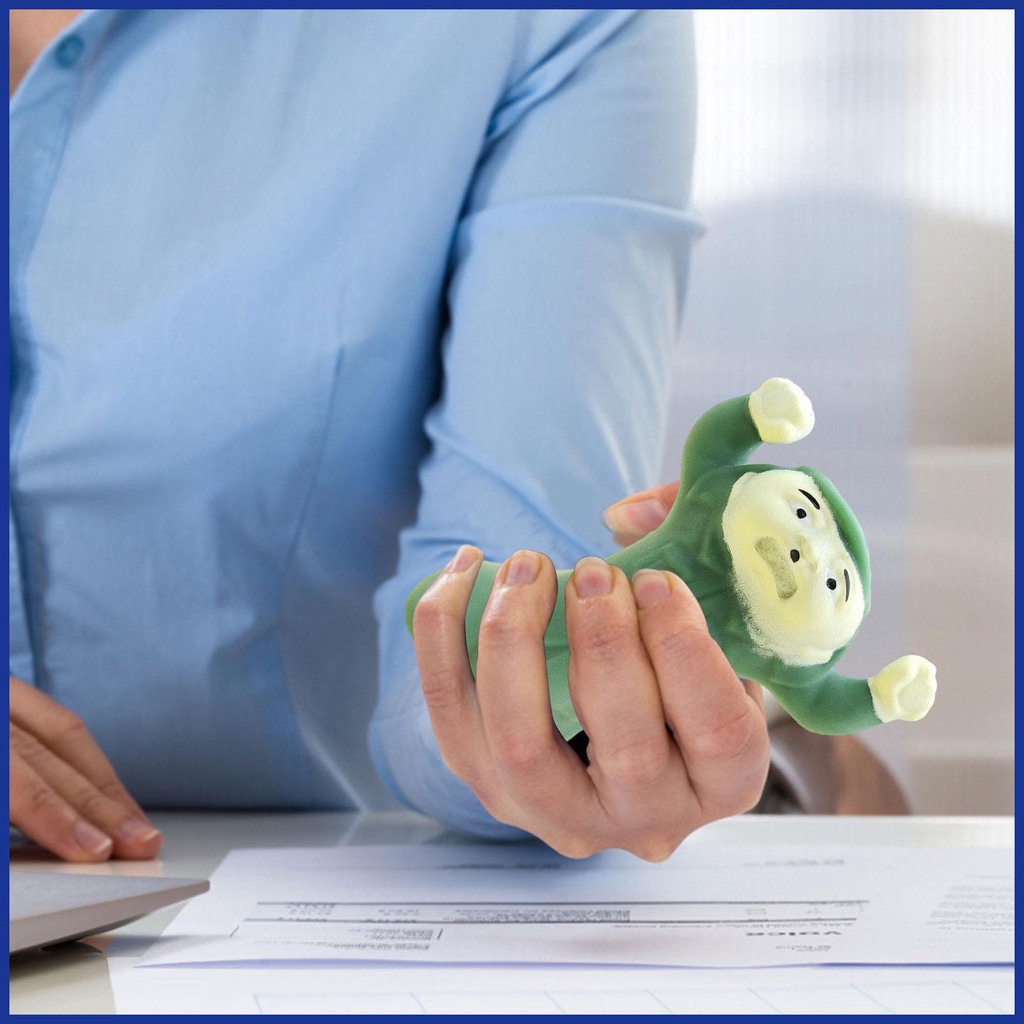 Đồ Chơi Nắn Bóp Đàn Hồi Giảm Stress Hình Người Lính