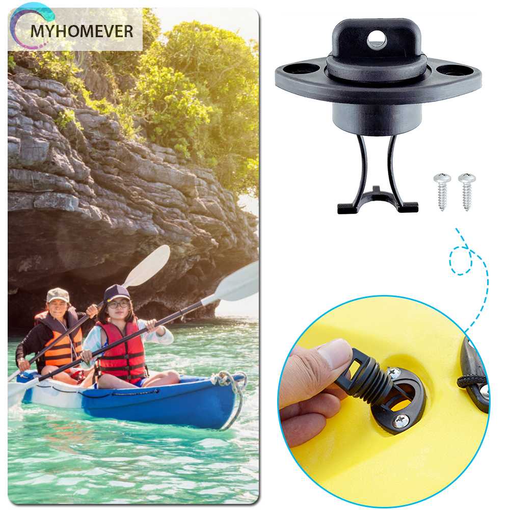 Nút Chặn Lỗ Thoát Nước Hình Oval Bằng Thép Không Gỉ Cho Thuyền Kayak