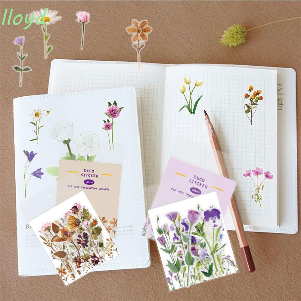 Miếng Dán Trong Suốt Họa Tiết Hoa Chống Thấm Nước Dùng Trang Trí