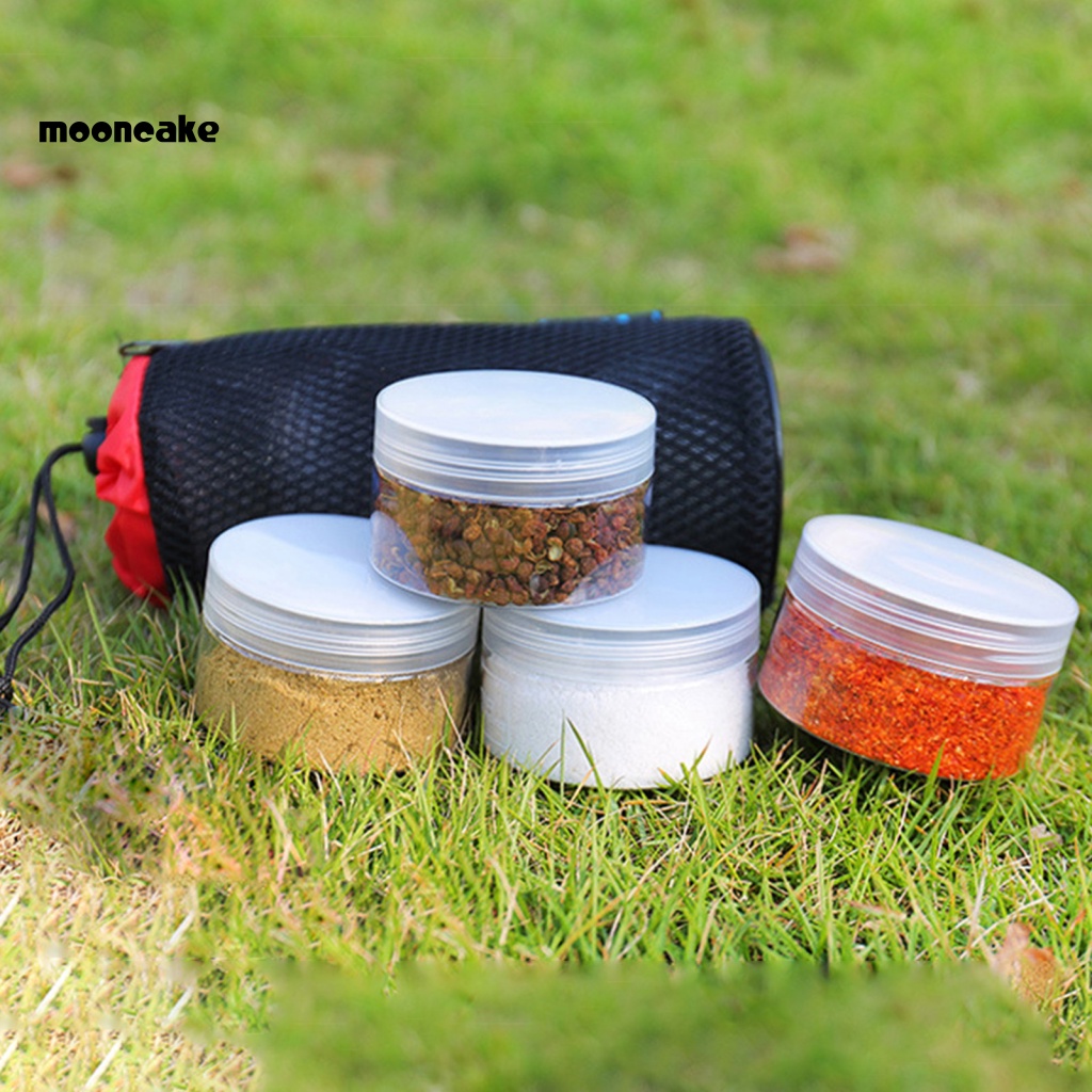 1 Bộ Hũ Đựng Gia Vị Nhiều Kiểu Không BPA Cho Cắm Trại Ngoài Trời