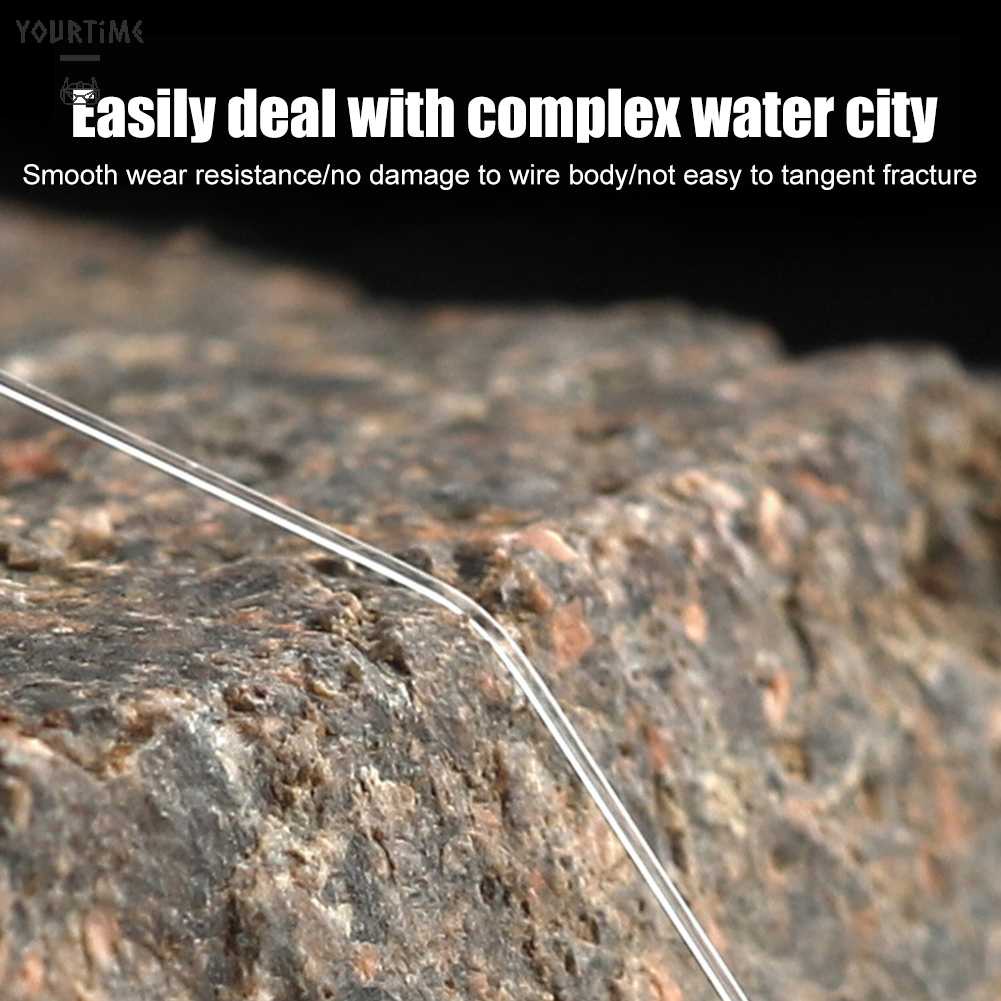 Cuộn Dây Câu Cá Trong Suốt Bằng Nilon Dài 220m