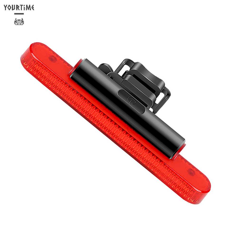 Đèn Đuôi Xe Đạp 4 Chế Độ Sáng 90LM Kết Nối USB