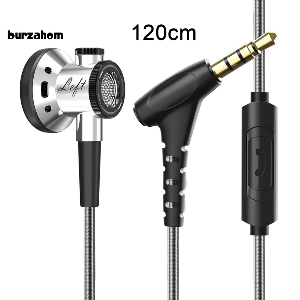 Tai Nghe Nhét Tai Có Dây 3.5mm Bur 20-20000Hz