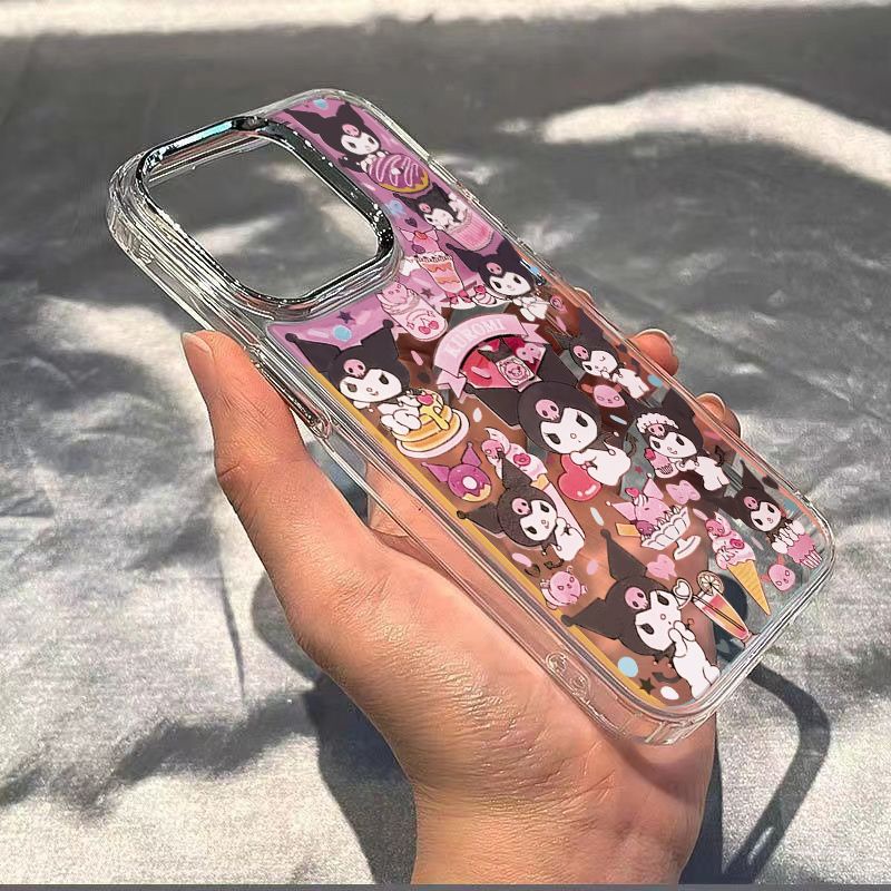 ✅Ốp Điện Thoại Mềm Chống Sốc Bảo Vệ Toàn Diện Cho Iphone 13ins7 12 plus 811 Kuromi 14pro