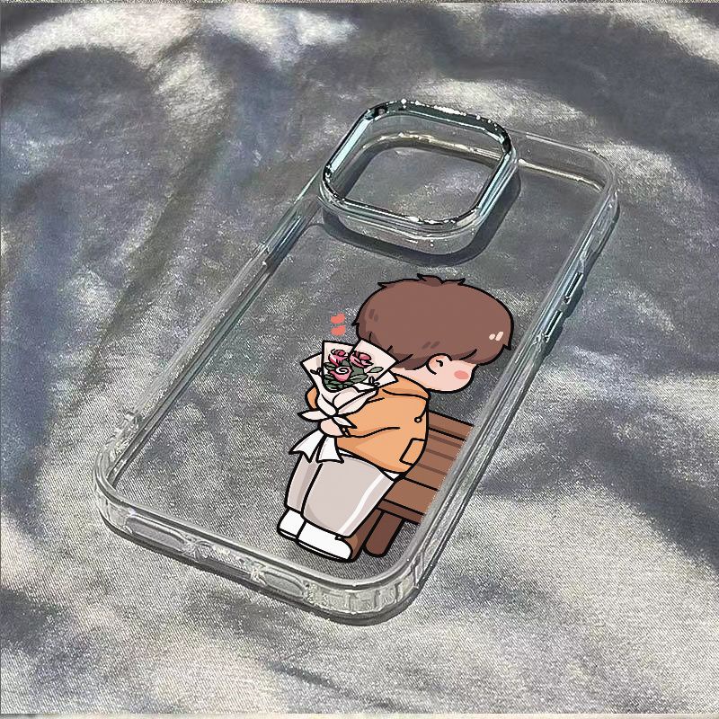 ✅Ốp Điện Thoại Dẻo Họa Tiết Hoa Đơn Giản Chống Sốc Cho Iphone 7 12 max13 11 8plus 14proxs AIZR