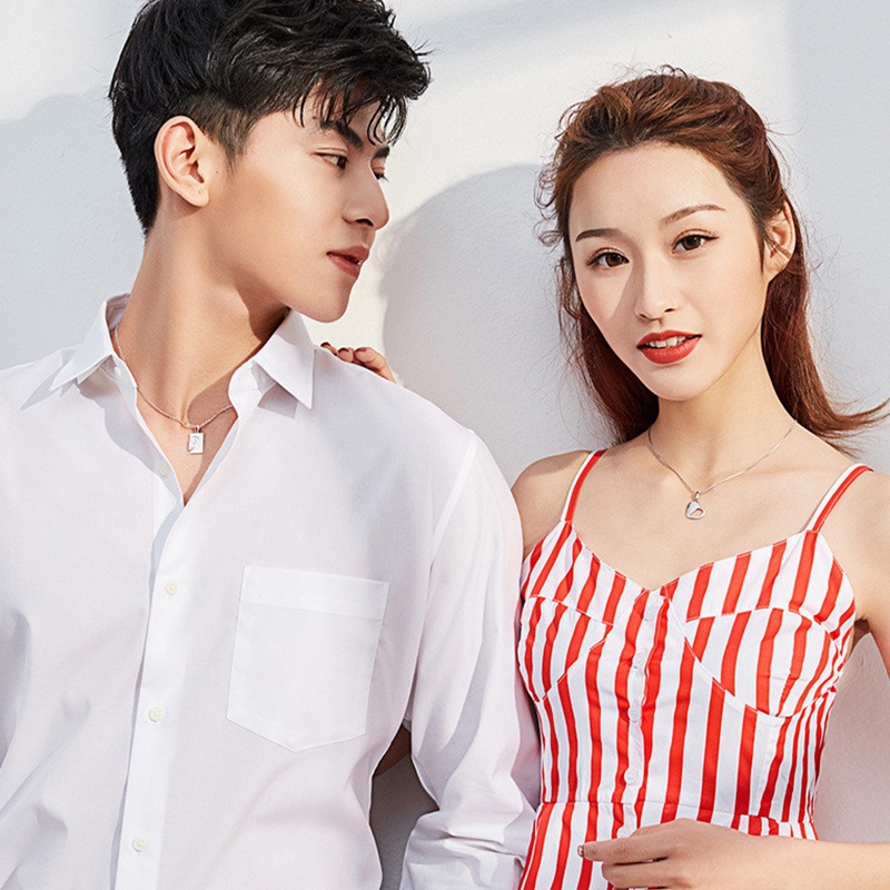 Ygt Vòng cổ Hình Trái Tim Phong Cách Hip Hop Punk Dành Cho Nam Và Nữ