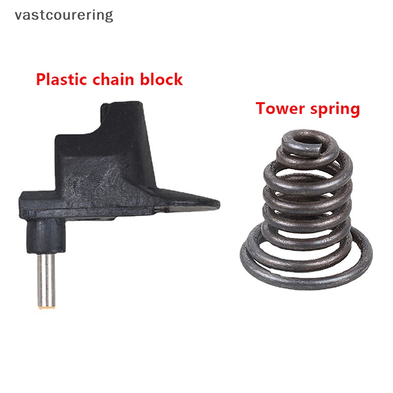 1 Bộ Phụ Kiện Làm Vườn Dây Xích Gắn Lò Xo Và Khối Xích 5200