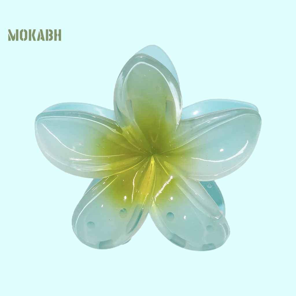 Kẹp Tóc Hình Hoa Màu Gradient Chống Trượt Thời Trang Cho Nữ