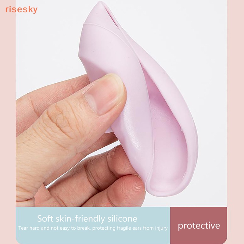 Set 2 Miếng Silicone Bảo Vệ Tai Khi Nhuộm Tóc
